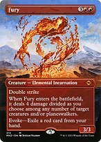 Matte Finish Modern Horizons 2 Fury ( #313 )
