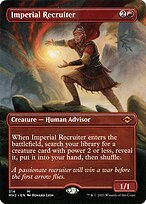 Matte Finish Modern Horizons 2 Imperial Recruiter ( #314 )