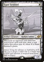 Matte Finish Modern Horizons 2 Esper Sentinel ( #328 )