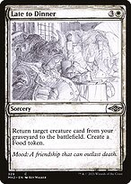 Matte Finish Modern Horizons 2 Late to Dinner ( #329 )