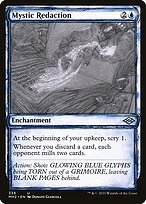 Matte Finish Modern Horizons 2 Mystic Redaction ( #338 )