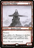 Matte Finish Modern Horizons 2 Harmonic Prodigy ( #352 )