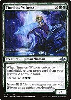 Matte Finish Modern Horizons 2 Timeless Witness ( #358 )
