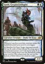 Matte Finish Modern Horizons 2 Lonis, Cryptozoologist ( #370 )