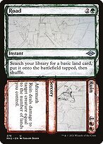 Matte Finish Modern Horizons 2 Road // Ruin ( #376 )
