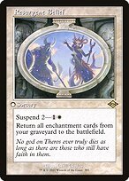 Matte Finish Modern Horizons 2 Resurgent Belief ( #385 )