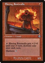 Matte Finish Modern Horizons 2 Blazing Rootwalla ( #404 )