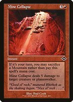 Matte Finish Modern Horizons 2 Mine Collapse ( #408 )