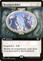 Matte Finish Modern Horizons 2 Resurgent Belief ( #443 )