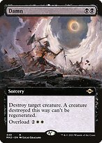 Matte Finish Modern Horizons 2 Damn ( #449 )