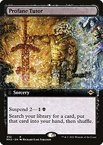 Matte Finish Modern Horizons 2 Profane Tutor ( #452 )