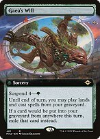 Matte Finish Modern Horizons 2 Gaea's Will ( #461 )