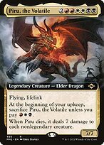 Matte Finish Modern Horizons 2 Piru, the Volatile ( #466 )