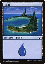 Matte Finish Modern Horizons 2 Island ( #483 )