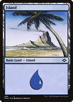 Matte Finish Modern Horizons 2 Island ( #484 )