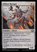 Glossy Finish Modern Horizons 3 Eldrazi Ravager ( #5 )