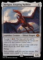 Glossy Finish Modern Horizons 3 Herigast, Erupting Nullkite ( #8 )