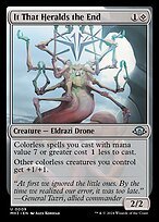 Glossy Finish Modern Horizons 3 It That Heralds the End ( #9 )