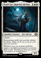 Glossy Finish Modern Horizons 3 Pearl-Ear, Imperial Advisor ( #39 )