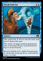 Glossy Finish Modern Horizons 3 Deem Inferior ( #57 )