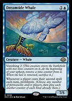 Glossy Finish Modern Horizons 3 Dreamtide Whale ( #59 )