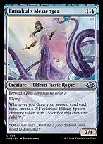 Glossy Finish Modern Horizons 3 Emrakul's Messenger ( #61 )