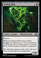 Glossy Finish Modern Horizons 3 Etched Slith ( #91 )