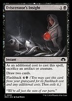 Glossy Finish Modern Horizons 3 Eviscerator's Insight ( #93 )