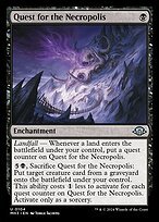 Glossy Finish Modern Horizons 3 Quest for the Necropolis ( #104 )