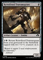 Glossy Finish Modern Horizons 3 Retrofitted Transmogrant ( #106 )