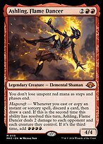 Glossy Finish Modern Horizons 3 Ashling, Flame Dancer ( #115 )