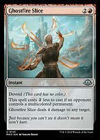 Glossy Finish Modern Horizons 3 Ghostfire Slice ( #123 )