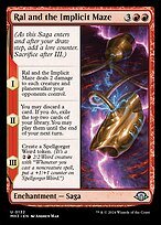 Glossy Finish Modern Horizons 3 Ral and the Implicit Maze ( #132 )