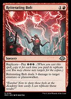 Glossy Finish Modern Horizons 3 Reiterating Bolt ( #134 )