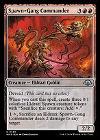 Glossy Finish Modern Horizons 3 Spawn-Gang Commander ( #140 )