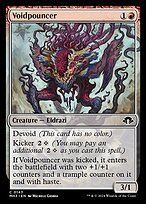 Glossy Finish Modern Horizons 3 Voidpouncer ( #143 )