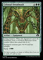 Glossy Finish Modern Horizons 3 Colossal Dreadmask ( #148 )