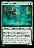 Glossy Finish Modern Horizons 3 Evolution Witness ( #151 )