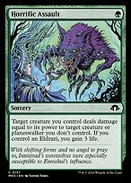 Glossy Finish Modern Horizons 3 Horrific Assault ( #157 )