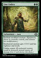 Glossy Finish Modern Horizons 3 Lion Umbra ( #160 )