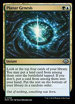 Glossy Finish Modern Horizons 3 Planar Genesis ( #198 )