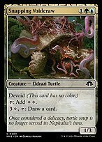 Glossy Finish Modern Horizons 3 Snapping Voidcraw ( #204 )