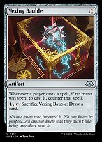 Glossy Finish Modern Horizons 3 Vexing Bauble ( #212 )