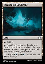 Glossy Finish Modern Horizons 3 Foreboding Landscape ( #221 )