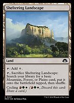 Glossy Finish Modern Horizons 3 Sheltering Landscape ( #227 )