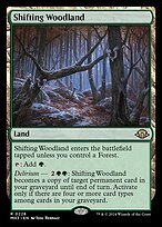 Glossy Finish Modern Horizons 3 Shifting Woodland ( #228 )