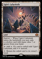 Glossy Finish Modern Horizons 3 Ugin's Labyrinth ( #233 )