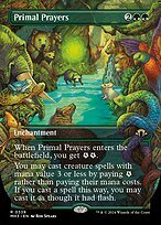Glossy Finish Modern Horizons 3 Primal Prayers ( #339 )