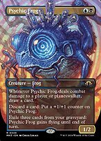 Glossy Finish Modern Horizons 3 Psychic Frog ( #344 )