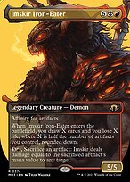 Glossy Finish Modern Horizons 3 Imskir Iron-Eater ( #374 )